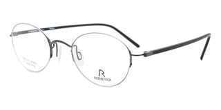 卸売価格（62800円）　RODENSTOCK ローデンストック　R7052 H メガネフレーム　メンズ　レディース　眼鏡 ブラック×シルバー 日本製　_画像5