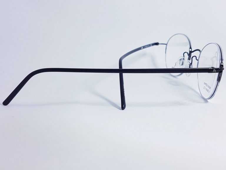 卸売価格 （62800円）RODENSTOCK ローデンストック　R7052 H メガネフレーム　メンズ　レディース　眼鏡 ブラック×シルバー 日本製　_画像4