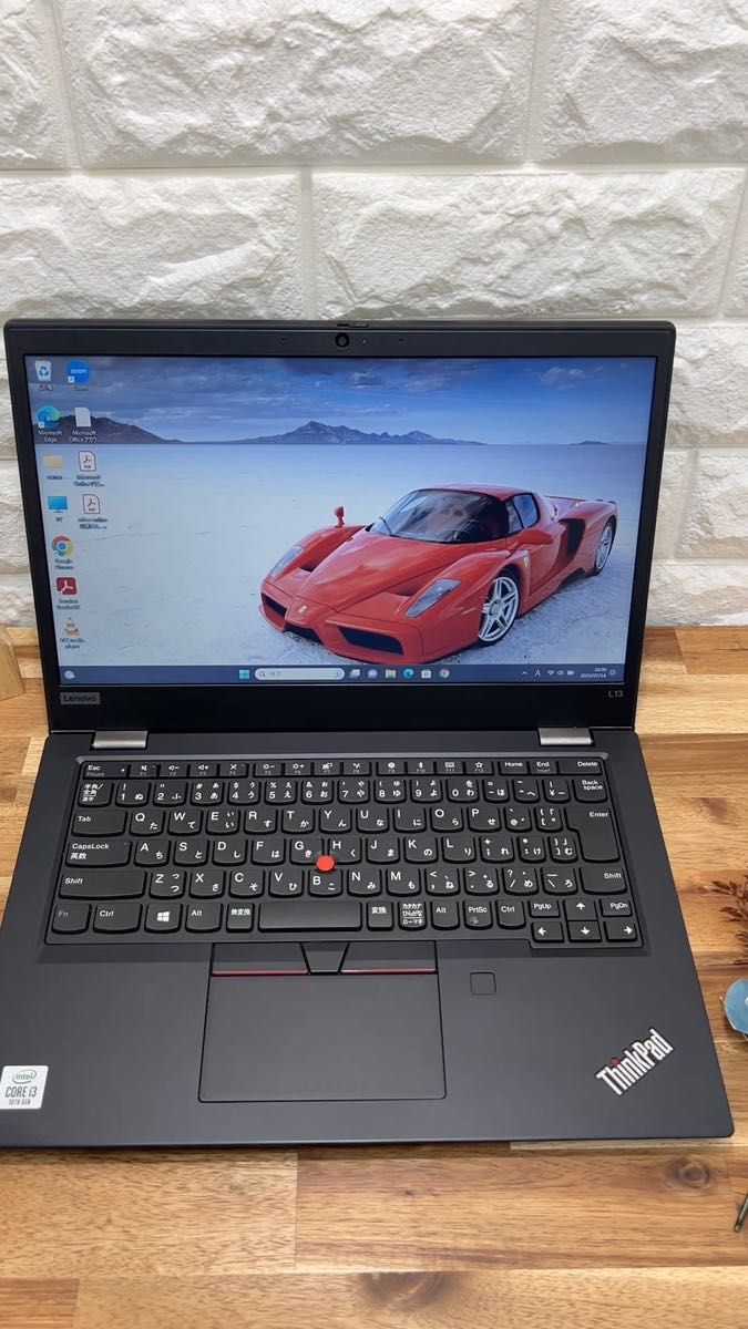 美品】2020年モデルThinkpad L13/爆速SSD256GB/Core i3第10世代/メモリ