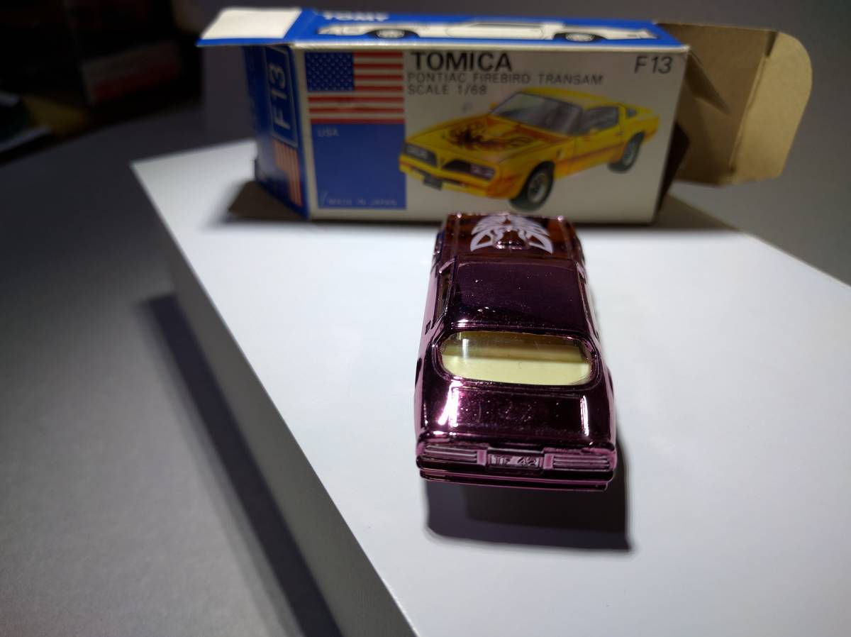 Tomica Pontiac Fire Bird Transam金屬色 原文:トミカ ポンテアック ファイアーバード トランザム メタリックカラー