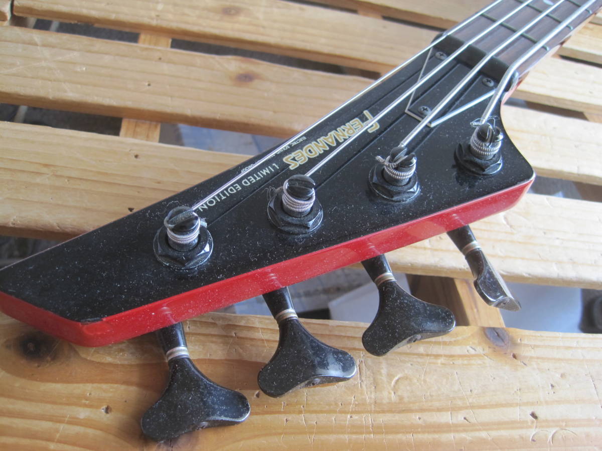 FERNANDES(フェルナンデス)LIMITED EDITION PJ-65 RED☆ロングスケール