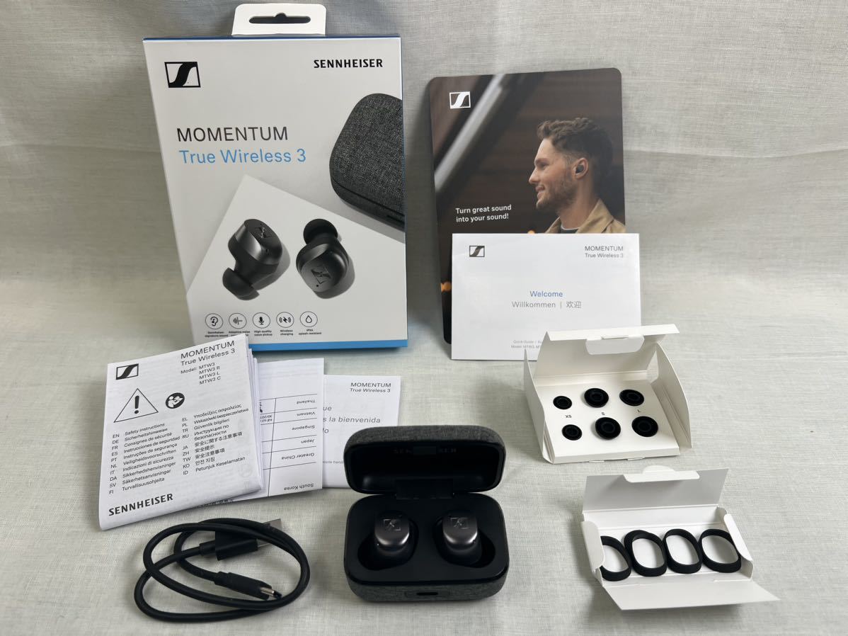 銀座 ジャンク品 ゼンハイザー MOMENTUM True Wireless 3 - オーディオ機器