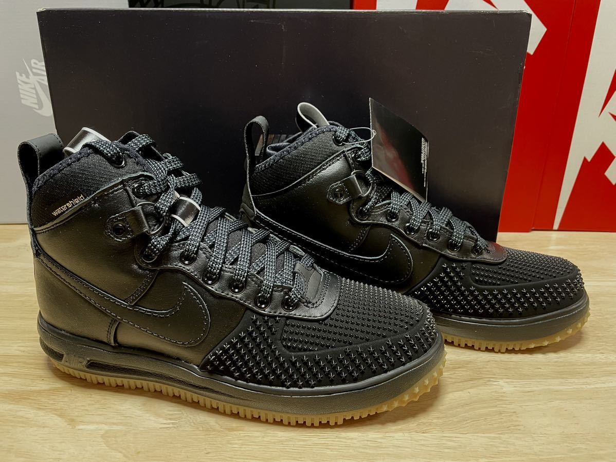 NIKE ナイキ ルナ フォース 1 HIGH ダックブーツ 26 5㎝ 新品 ブラック