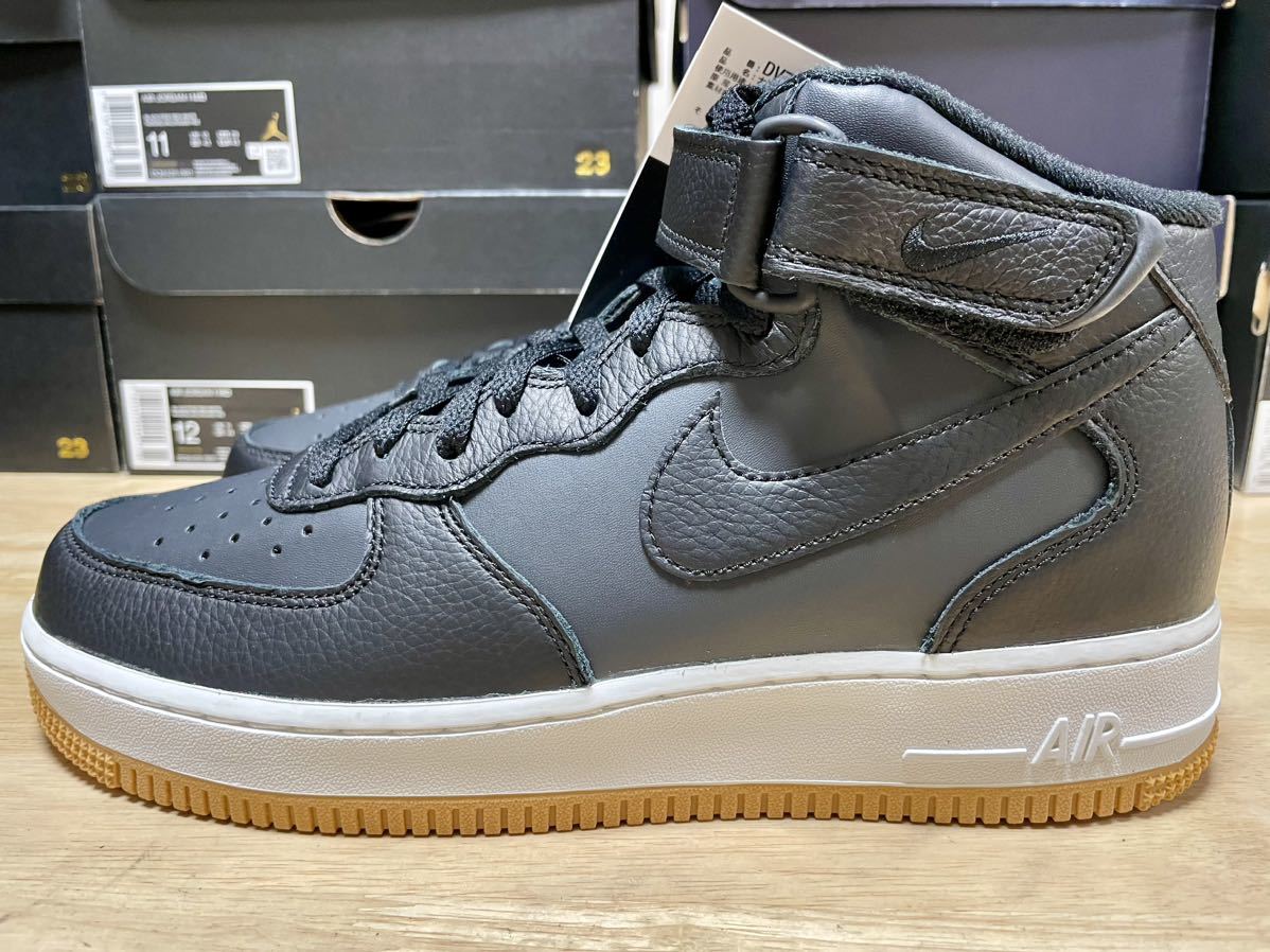 NIKE ナイキ エア フォース 1 MID '07 LX 27.0cm 新品 アンスラサイト/アンスラサイト/サミットホワイト/ブラック SNK996_画像2