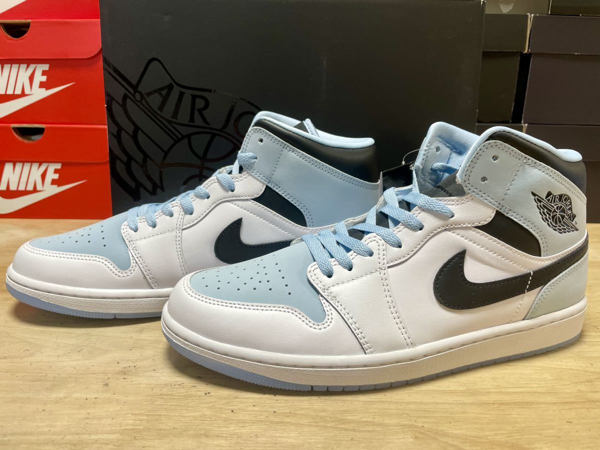 NIKE エア ジョーダン 1 MID SE 28.5㎝ 新品 ホワイト/ブラック/アイス
