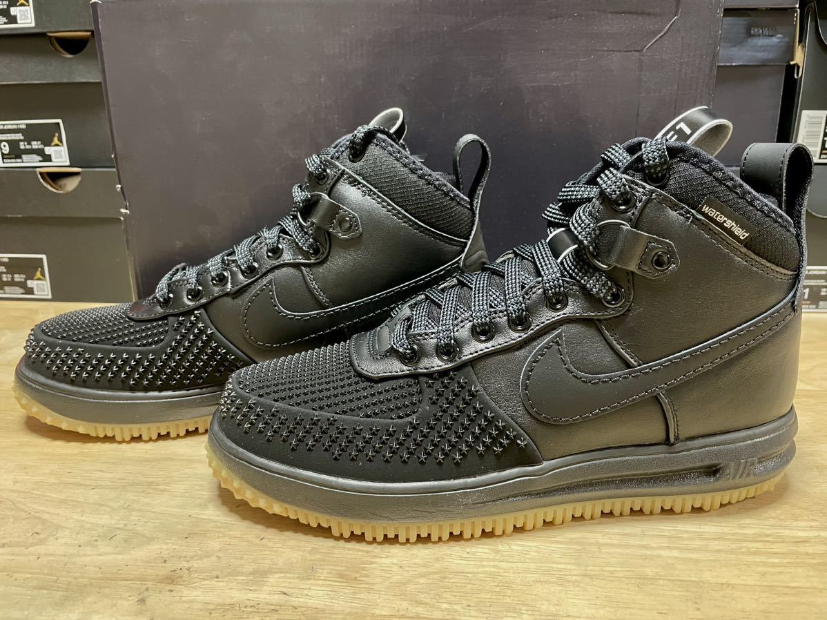 NIKE ナイキ ルナ フォース 1 HIGH ダックブーツ 26 0㎝ 新品 ブラック