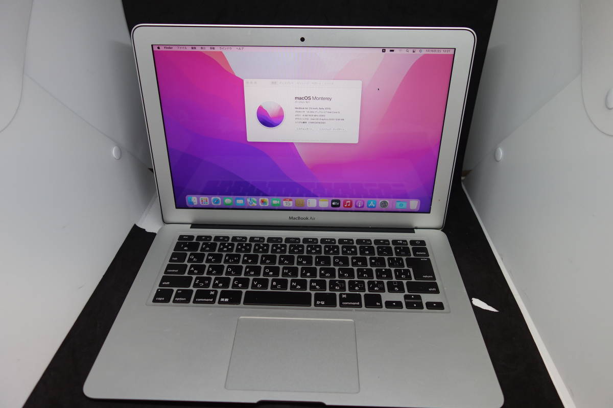 385) MacBook Air Early 2015 13インチSSD 128GB 4GB 1.6GHz Intel