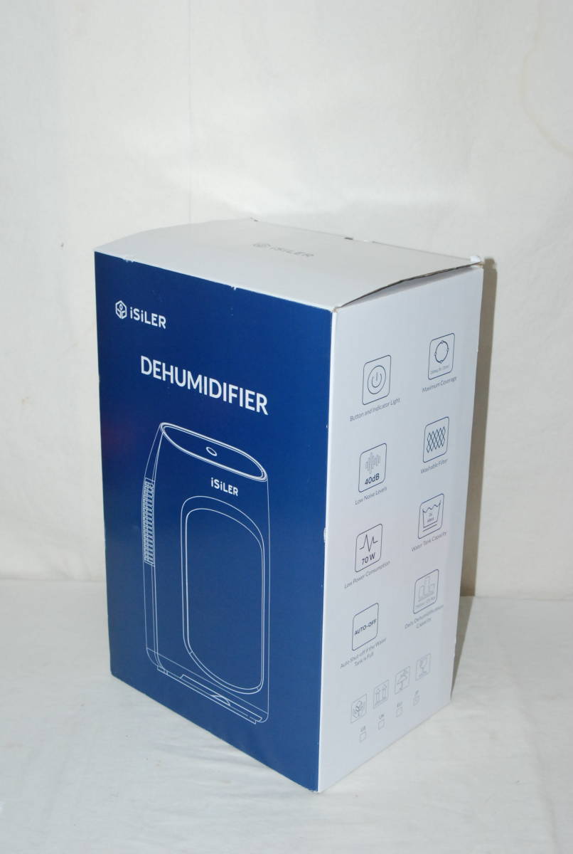 未使用アイサイラー除湿器iSiLER DEHUMIDIFIER AX2 タンク容量2L－日本