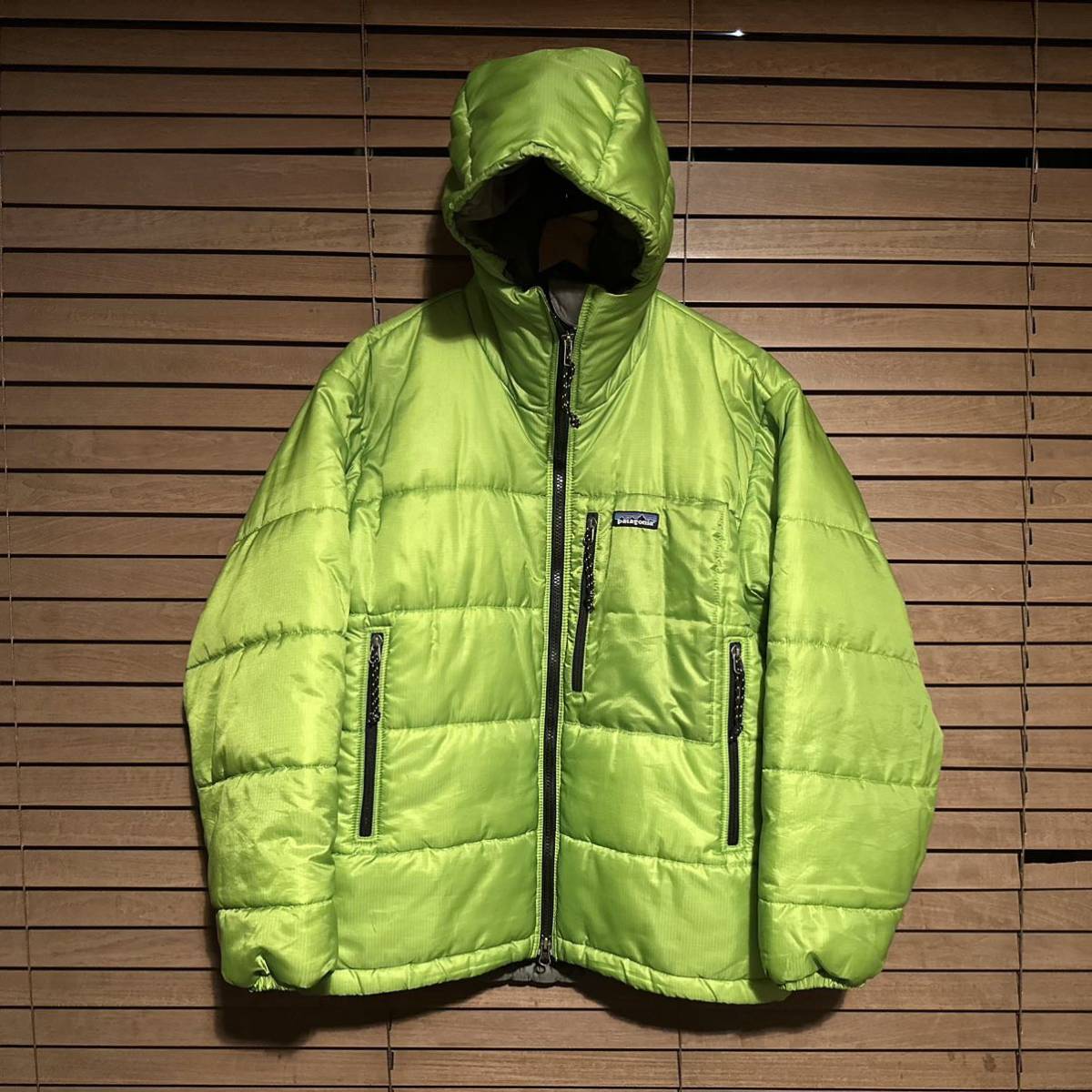 パタゴニア ダスパーカ patagonia ダウンセーター ダウン ジャケット ダスパーカー F02 グリーン ゲッコーグリーン XS 美品_画像1