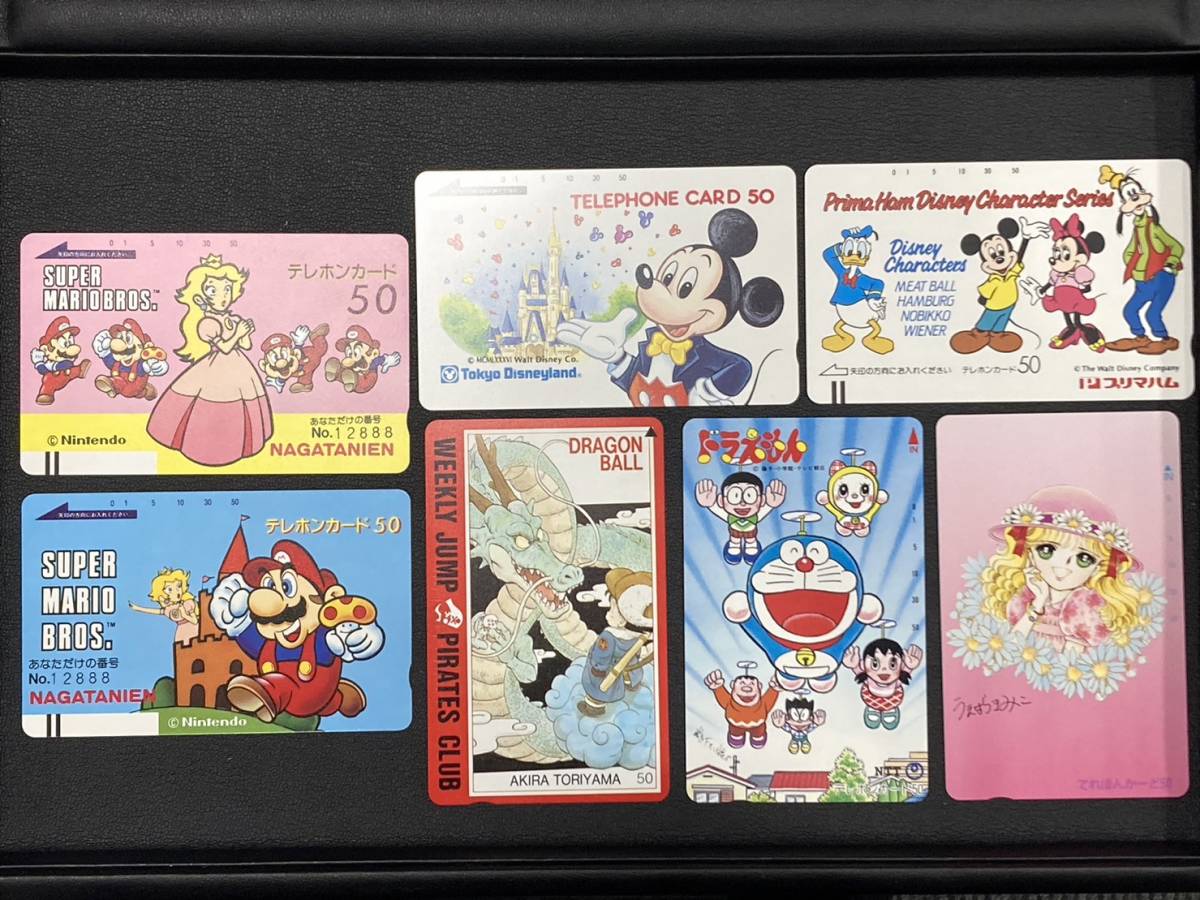 未使用 テレホンカード テレフォンカード テレカ (ミッキー:マリオ
