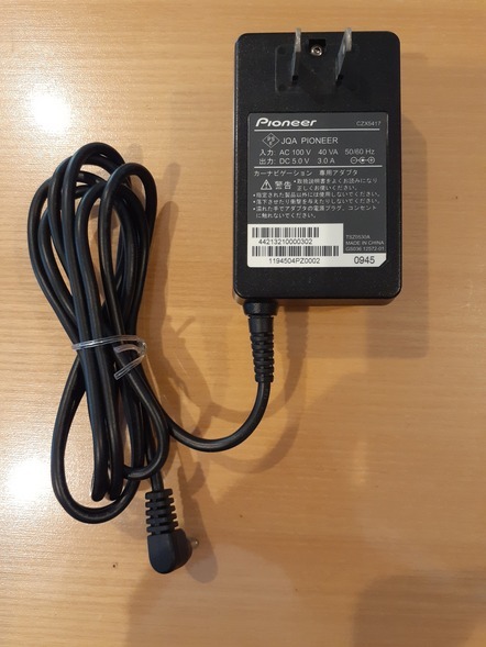 carrozzeria Carozzeria portable navi for AC adaptor CZX5417 secondhand goods 