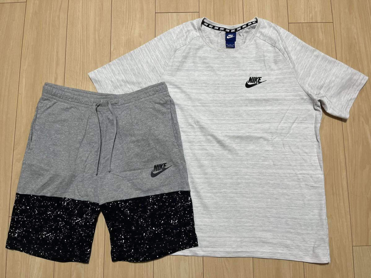 ナイキ メンズ TシャツXXL ハーフパンツL 上下セット NIKE ショート