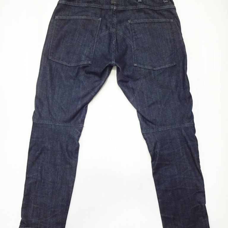 即決★ 送料無★ G-STAR RAW 5620 3D テーパードデニム W78cm ストレッチ エルウッド 立体裁断 濃紺 G175の画像10