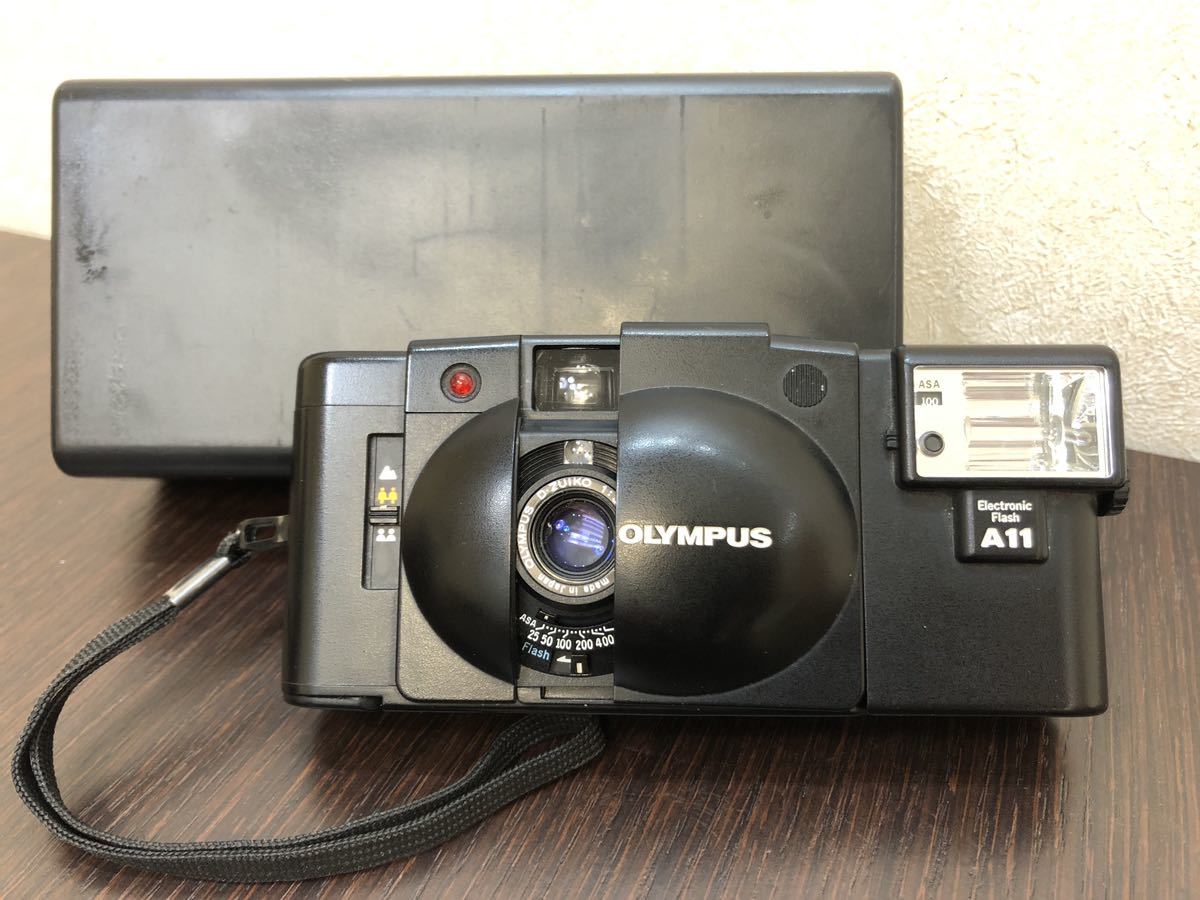 OLYMPUS XA2 A11 オリンパス コンパクトフィルムカメラ ケース付-