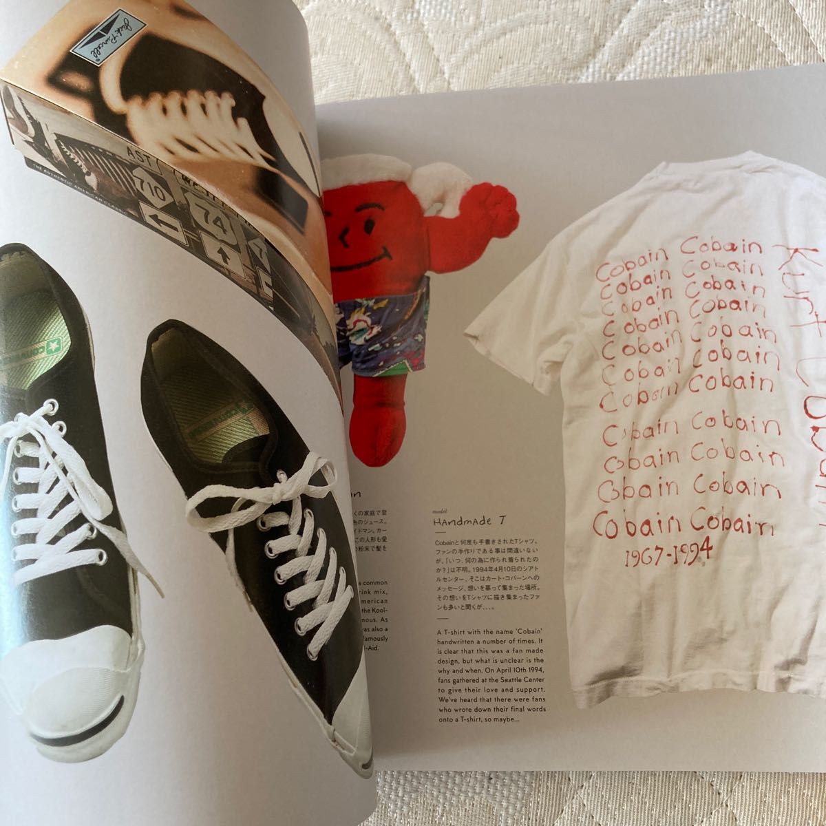 NIRVANA T-SHIRT BOOK HELLOH ”SOFTCOVER EDITION”NIRVANA NIRVANA T-SHIRT BOOK HELLOH ”SOFTCOVER EDITION”NIRVANA