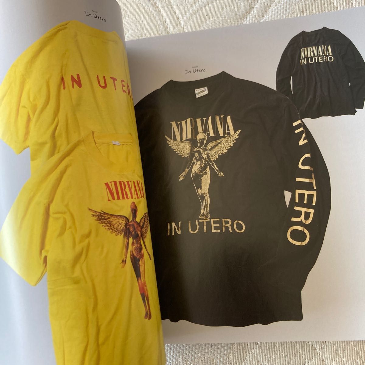 NIRVANA T-SHIRT BOOK HELLOH ”SOFTCOVER EDITION”NIRVANA NIRVANA T-SHIRT BOOK HELLOH ”SOFTCOVER EDITION”NIRVANA