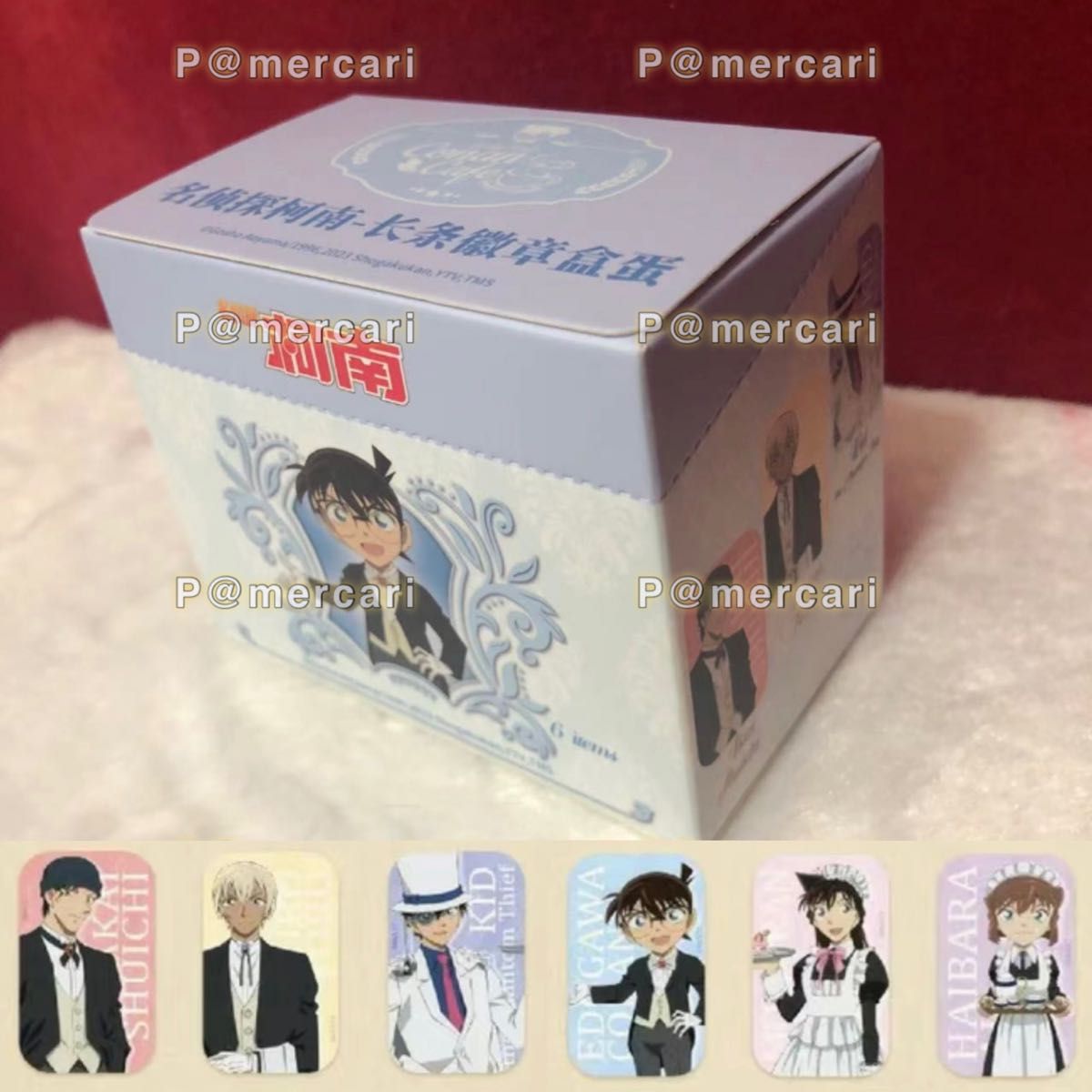 名探偵コナン コナンカフェ上海2023 中国限定 缶バッジBOX 角