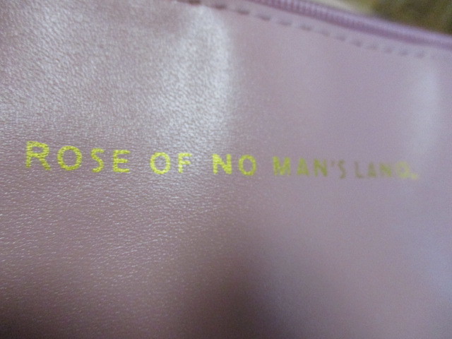 未使用　ROSE　OF　NO　MANS　LANO　渋ピンク★大き目～化粧ポーチ_画像3