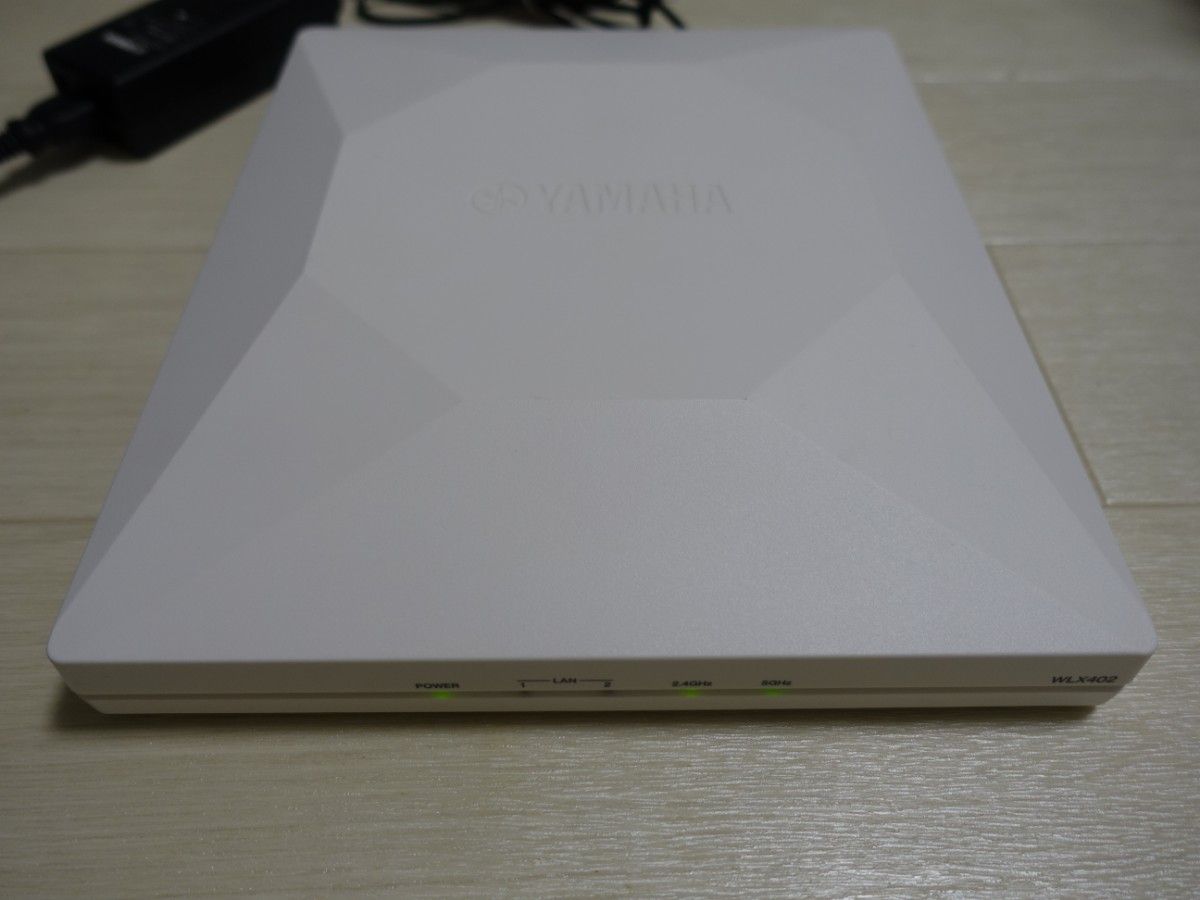 YAMAHA 無線LANアクセスポイント WLX402 純正ACアダプター付き YAMAHA 無線LANアクセスポイント WLX402 純正ACアダプター付き