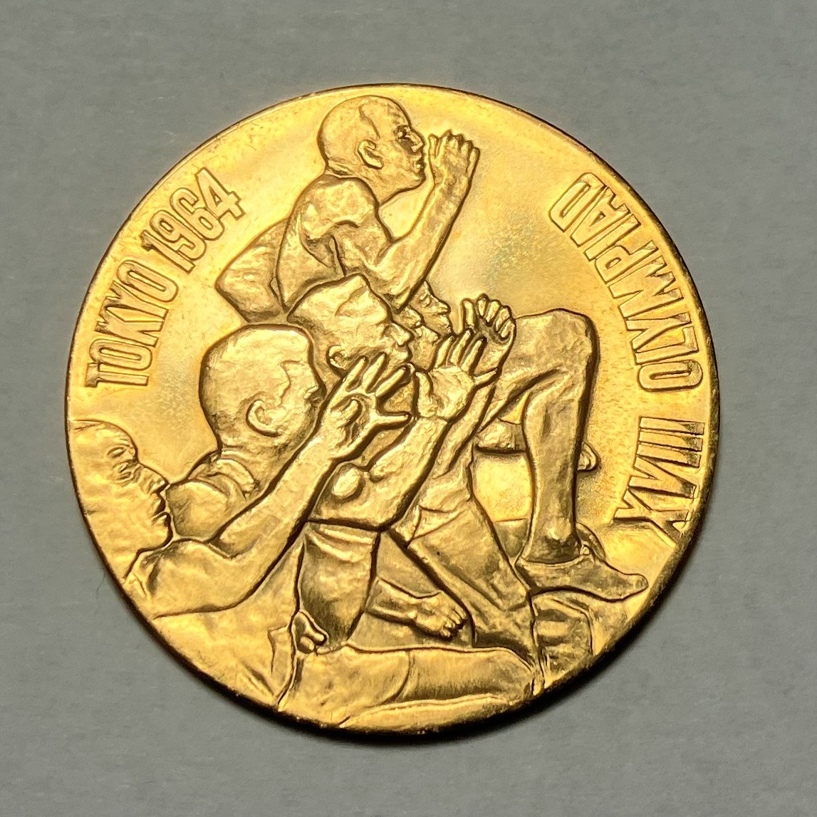 1964年 東京オリンピック記念メダル 金メダル K18 18金 750 造幣局製