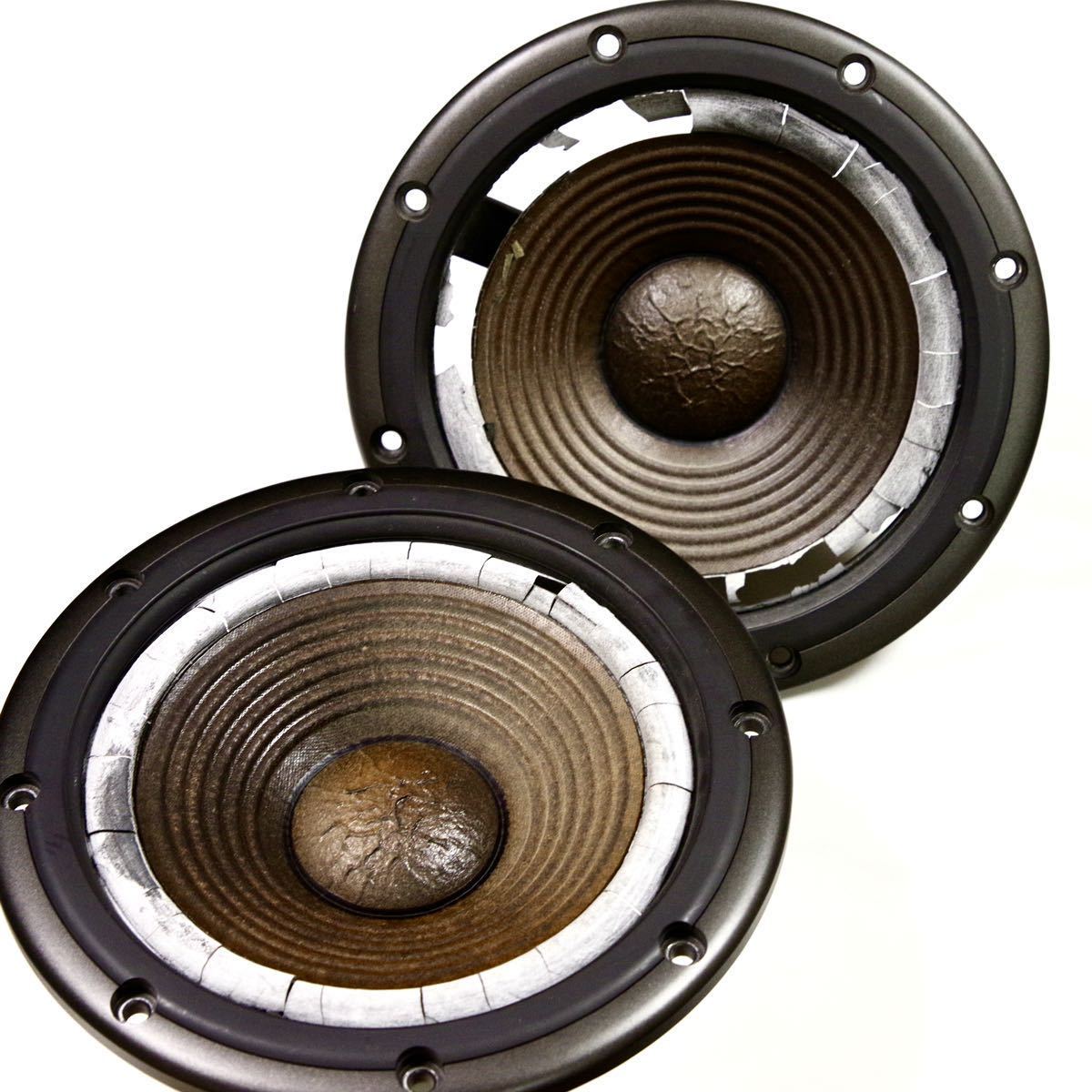 偉大な 30cm 低域用 D-77FRX ONKYO ノンプレス ペア ウーファー バイオ