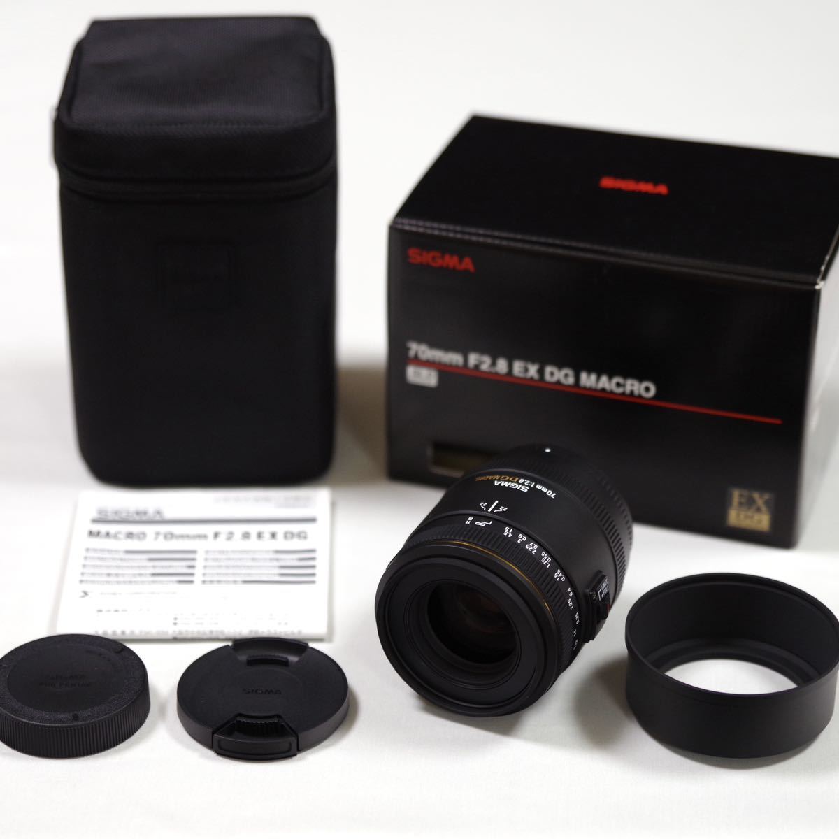 新品 SIGMA 70mm F2.8 EX DG MACRO カミソリマクロ ペンタックス Kマウント シグマ_画像1