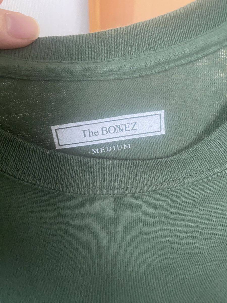 The Bonez The BONEZ ザボーンズ MサイズTシャツ グリーン ビンテージ 古着
