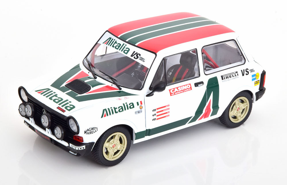 超歓迎された solido 1/18 Alitalia 1980 Abarth A112 Autobianchi