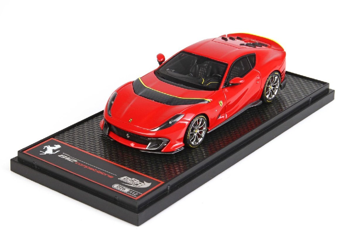 BBR 1/43 Ferrari 812 Competizione Rosso corsa Ferrari 812 competizione BBRC259B2