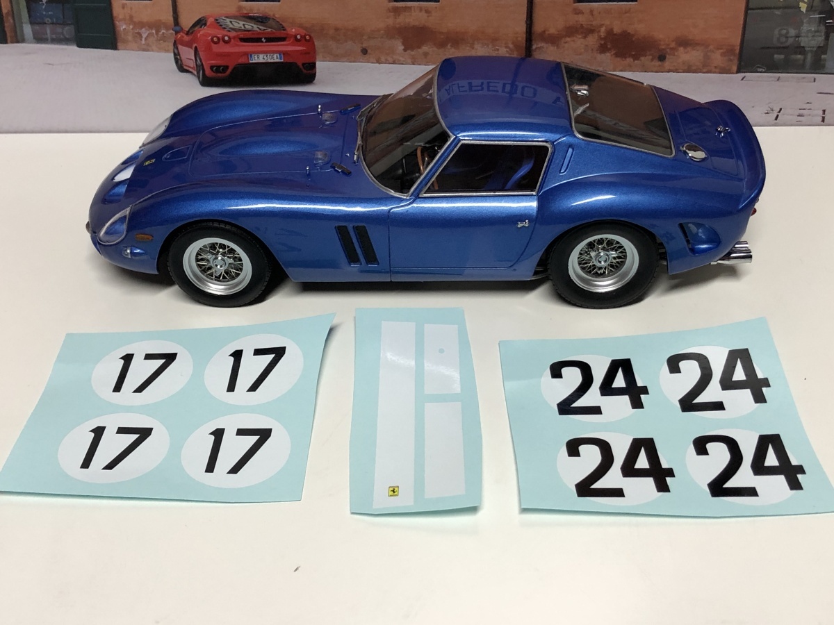 KK scale 1/18 Ferrari 250 GTO ブルーメタリック ダイキャスト製 フェラーリの画像7