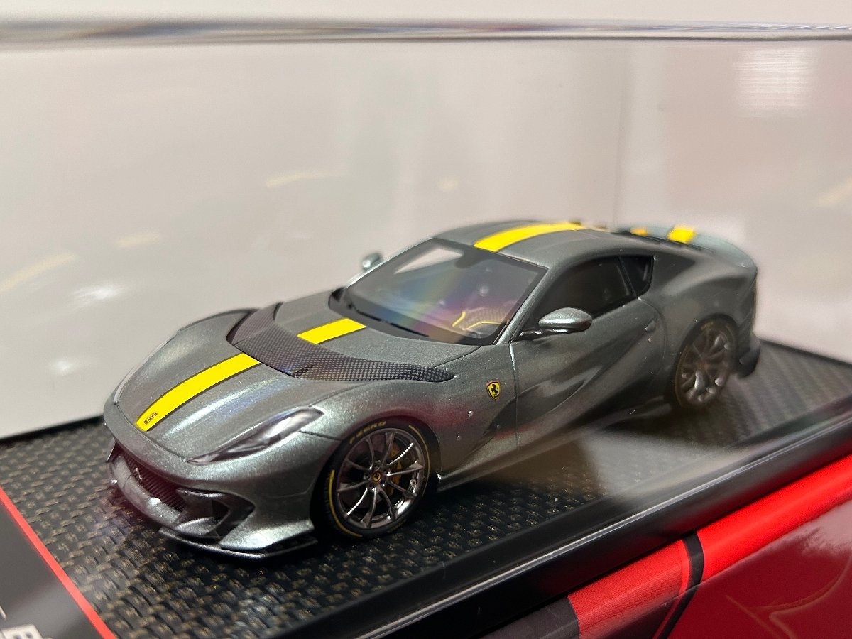 BBR 1/43 Ferrari 812 Competizione Grigio Coburn Ferrari 812 competizione BBRC259A