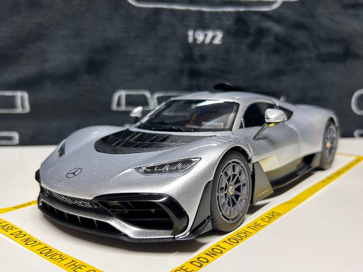 NZG 1/18 Mercedes Benz AMG One 2023 high tech silver　メルセデス　ベンツ　ディーラー限定品_画像1