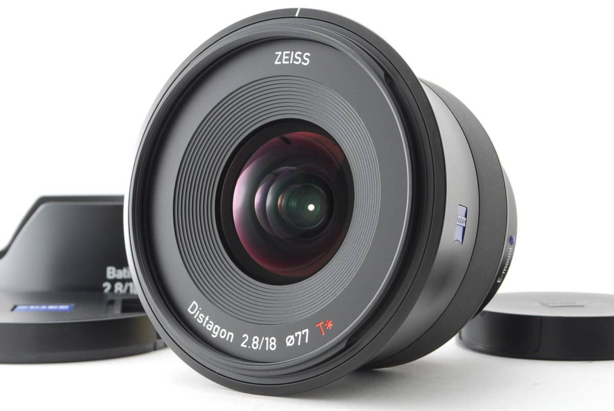 新しいスタイル カールツァイス ソニーEマウント for F2.8 18mm Batis