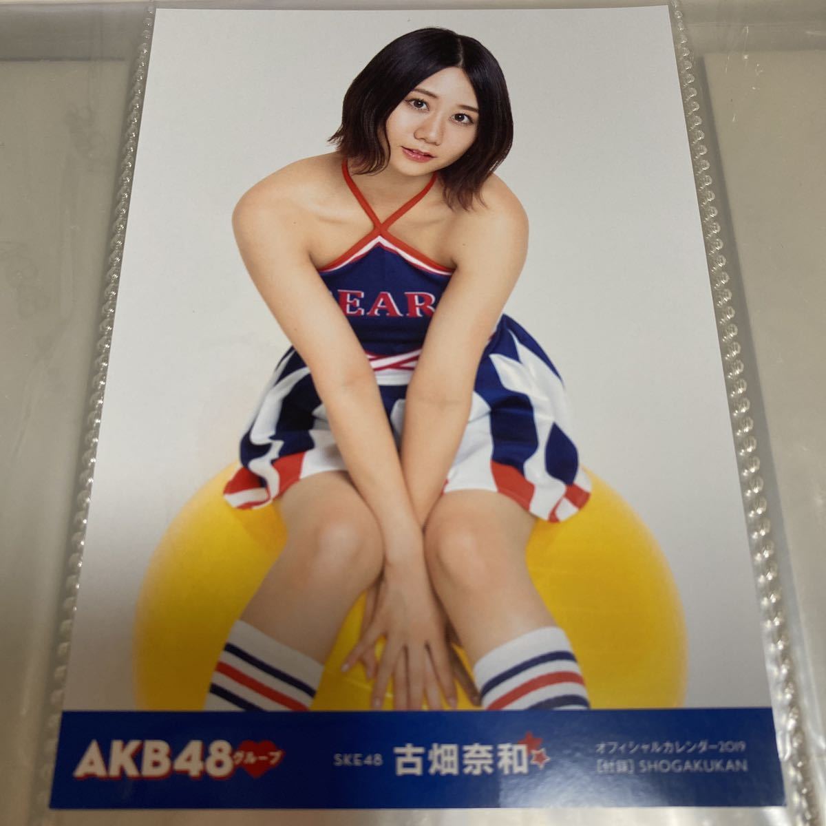 AKB48 古畑奈和 オフィシャルカレンダー 2019 生写真 水着 ビキニ SKE48_画像1