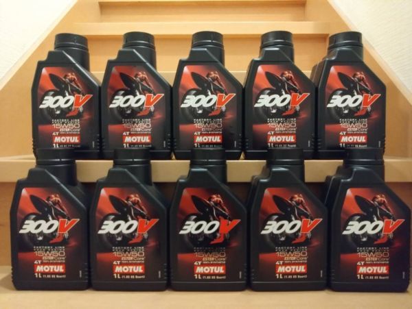 MOTUL モチュール 300V ファクトリーライン ロード レーシング 15W-50