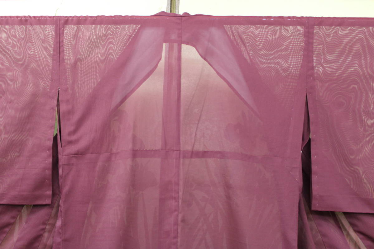  кимоно сейчас прошлое 5374 лето. кимоно однотонная ткань широкий воротник одиночный . покрой фасоль адзуки однотонная ткань .. полиэстер 100% длина 164cm