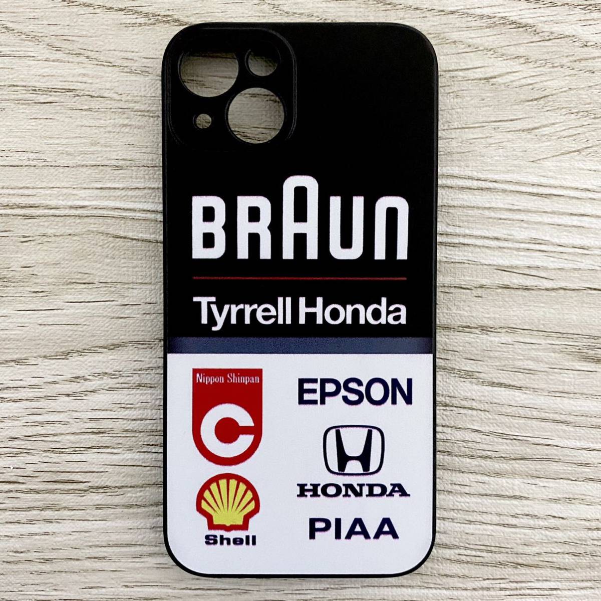  Brown tireru Honda iPhone 13 case F1 Tyrrell 020 Nakajima Satoru stereo fano* modena smartphone 