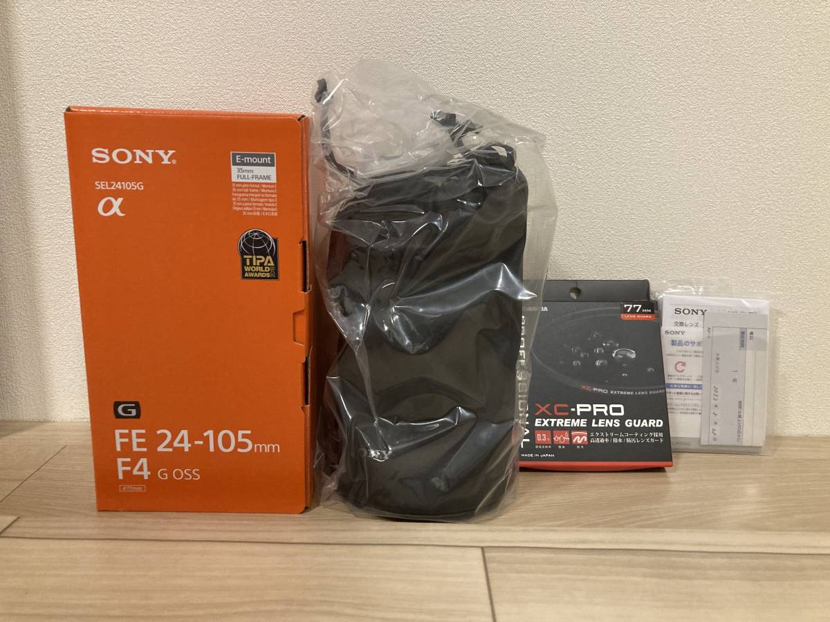 【美品・中古】SONY ソニー 標準ズームレンズ FE 24-105mm F4 G OSS SEL24105G ミラーレス一眼カメラ用_画像4