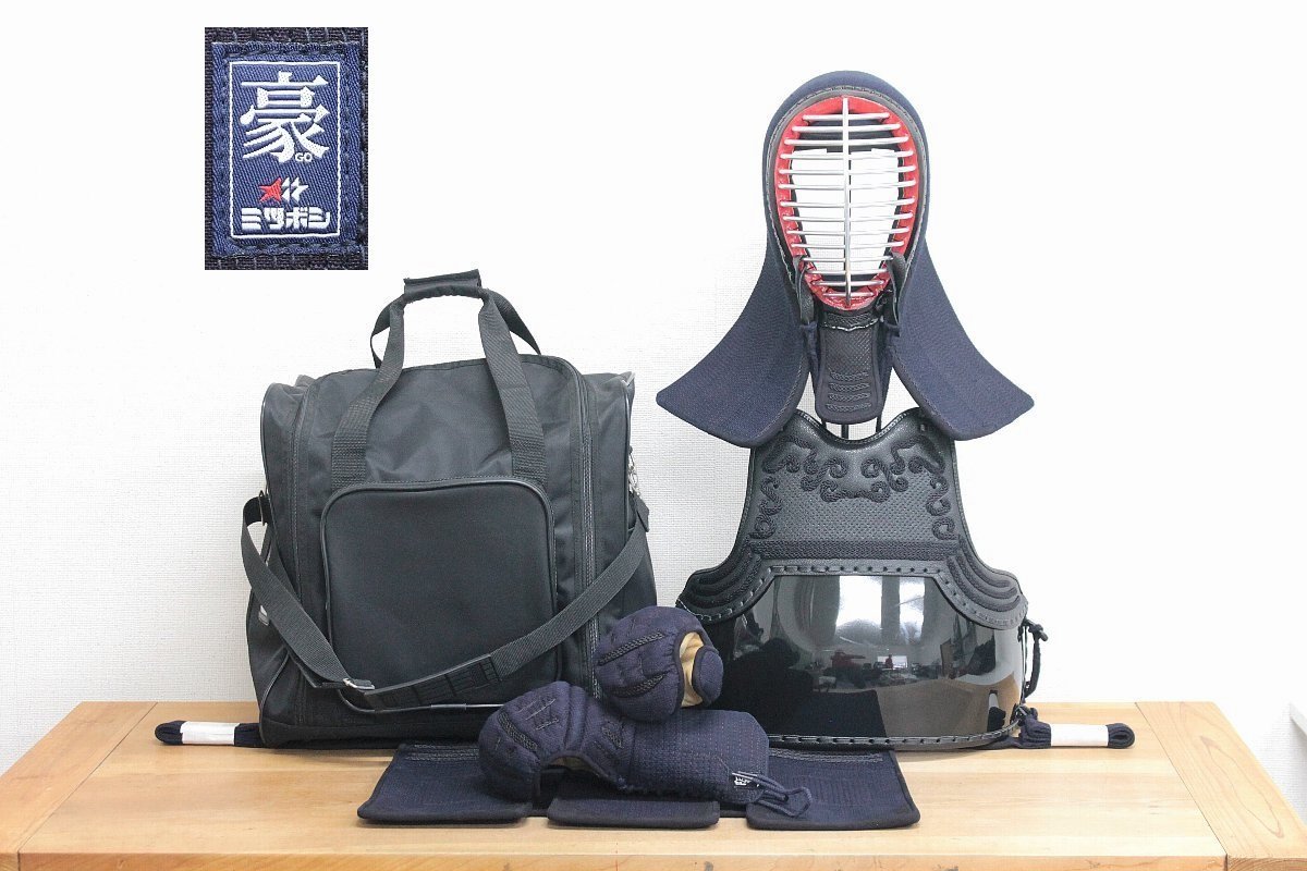 s6282◇防具一式◇ミツボシ・豪◇中高生など160-165cmくらい面小さい
