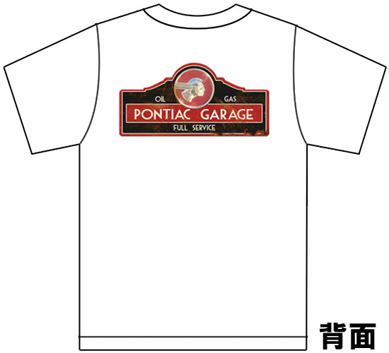 * ポンティアック ガレージ Ｔシャツ トランザムH48 ファイヤーバード ファイアーバード gto カタリナ チーフテン ボンネビル グランプリ