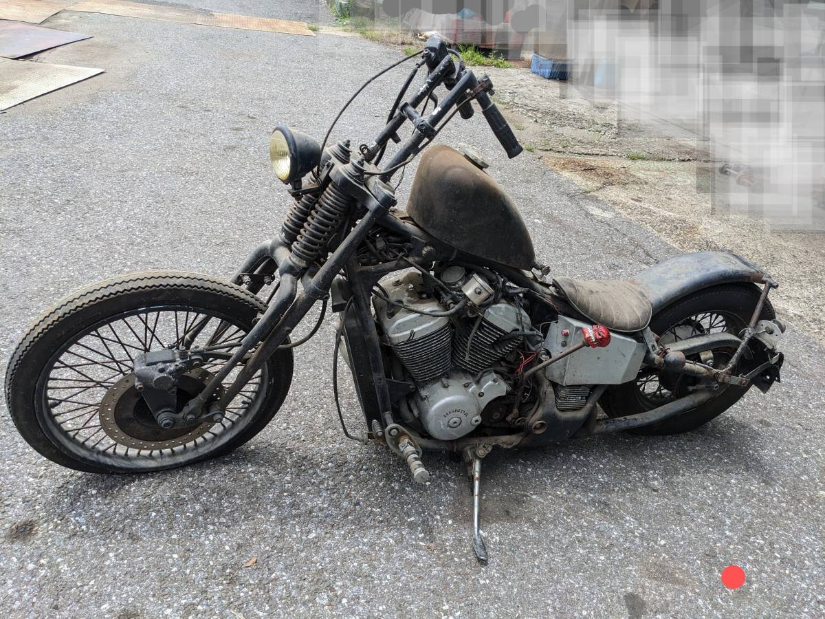 自動車、オートバイ部品取り ステード カスタムオートバイ