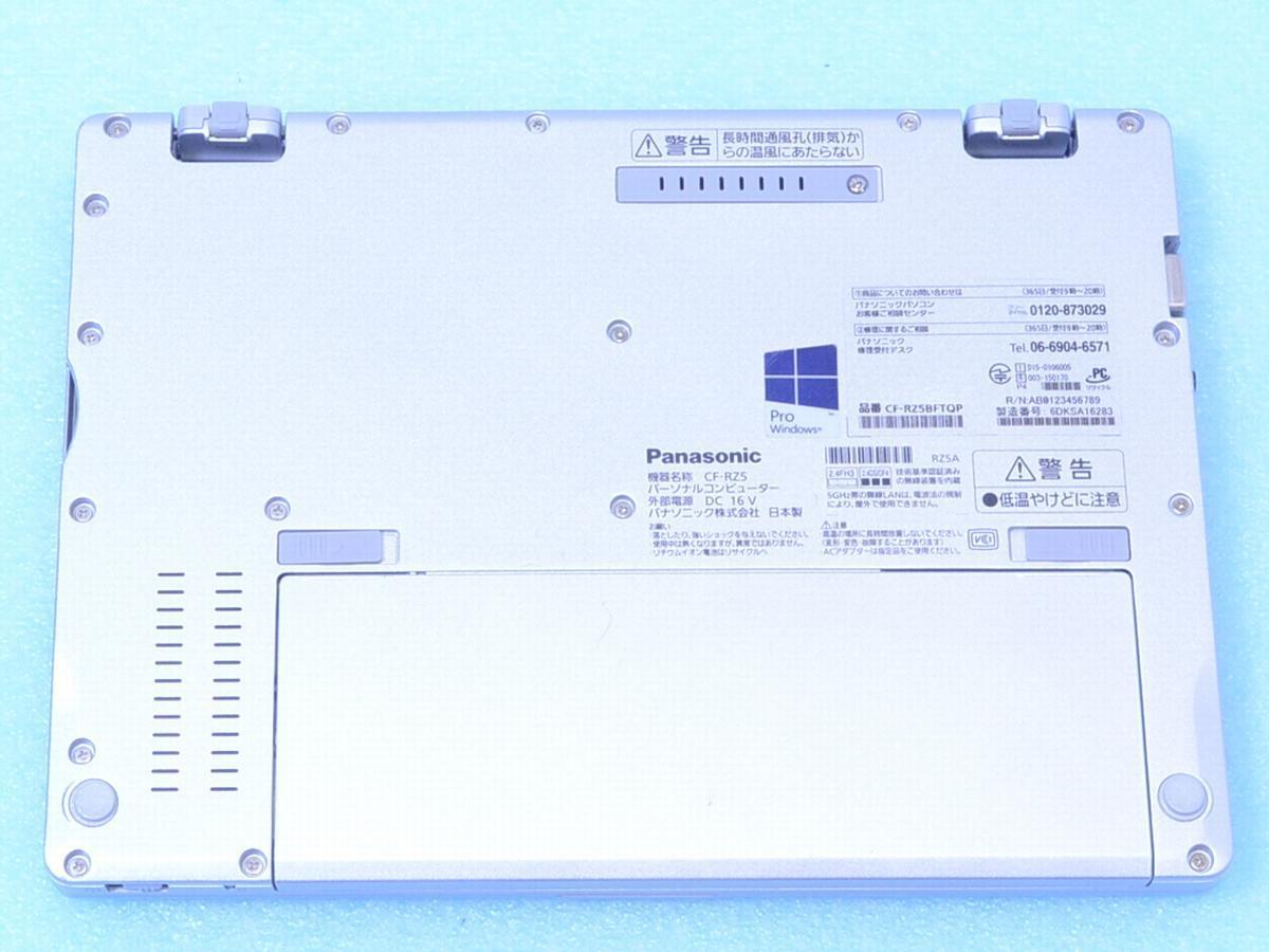 Premium i 7 16 G SSD 512 G CF-RZ 5 BFT QP LTE（Xi）IPS / WUXGA Core m 7 - 6 Y 57 7 GB SSD 512 GB Touch Win 10安全期 <Br> プレミアム　ｉ７　１６Ｇ　ＳＳＤ５１２Ｇ　CF-RZ5BFTQP LTE(Xi) IPS/WUXGA Core m7-6Y57 16GB SSD512GB タッチ Win10　保障期間