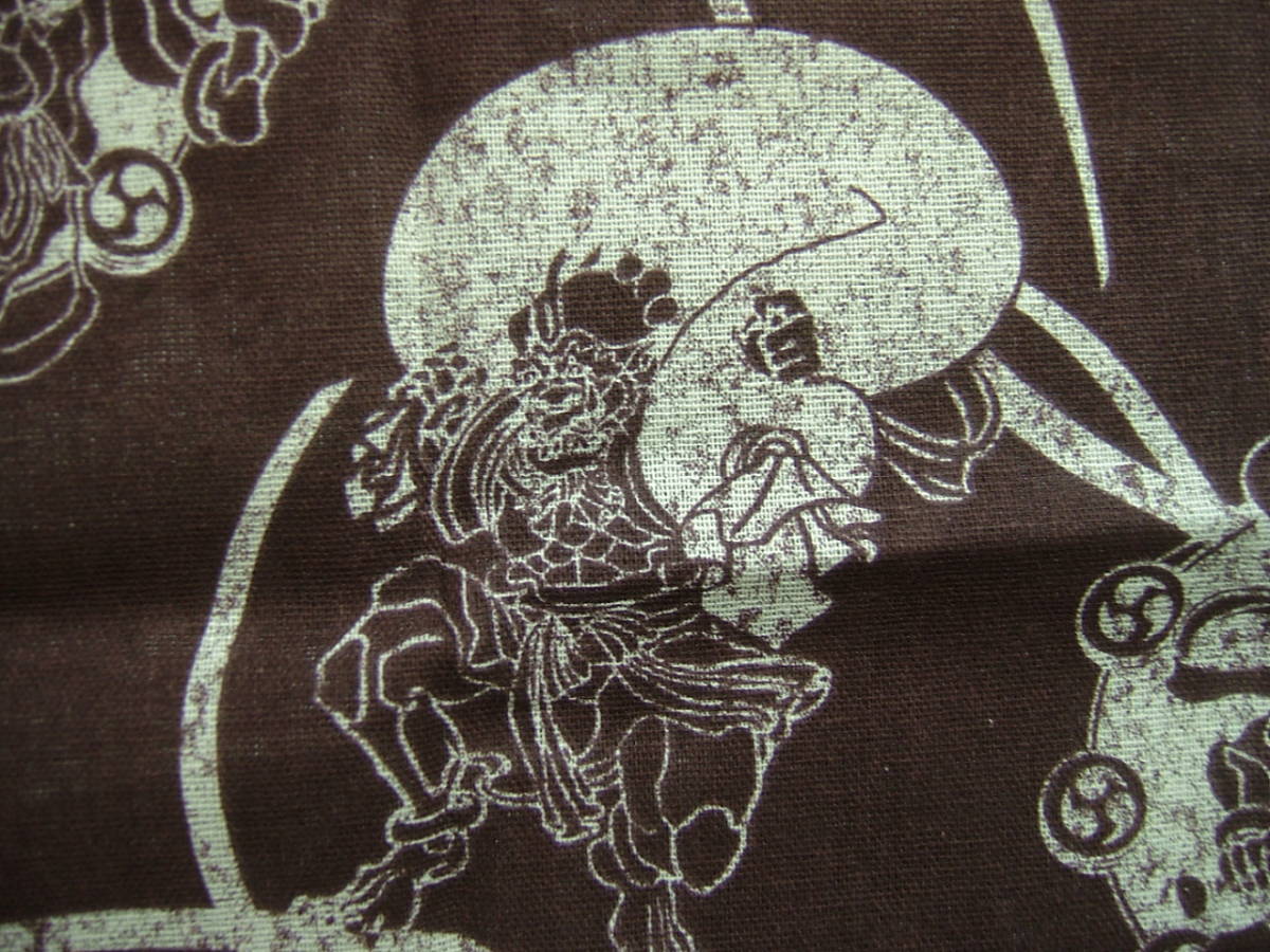  manner god . god pattern .... Brown 33×90cm cotton 100% hand ... eyes .. curtain interior also * handkerchie towel 