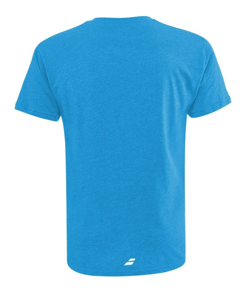 ■海外限定発売■BABOLAT（バボラ）Exercise Logo Tシャツ（US/EU：L）Blueの画像2