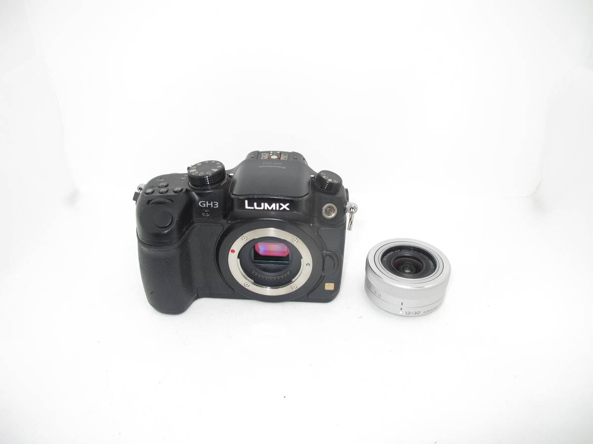 パナソニック ミラーレス一眼カメラ ルミックス GH3 レンズセット 1605万画素 ブラック DMC-GH3-K #3345-119