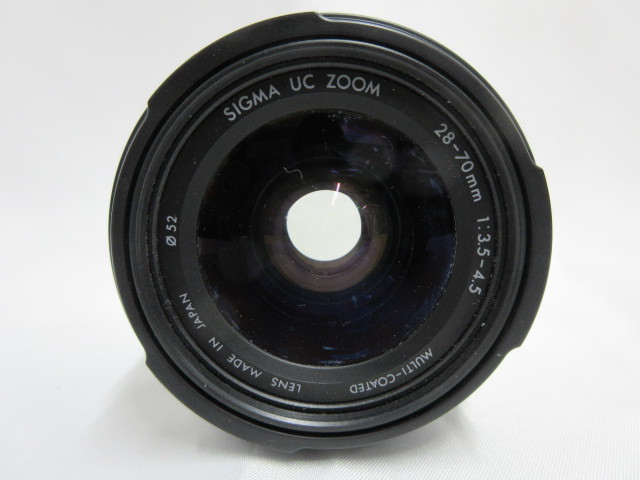 M8-326 SIGMA ZOOM シグマズームレンズ 3点まとめ ※状態未確認・ジャンク_画像7