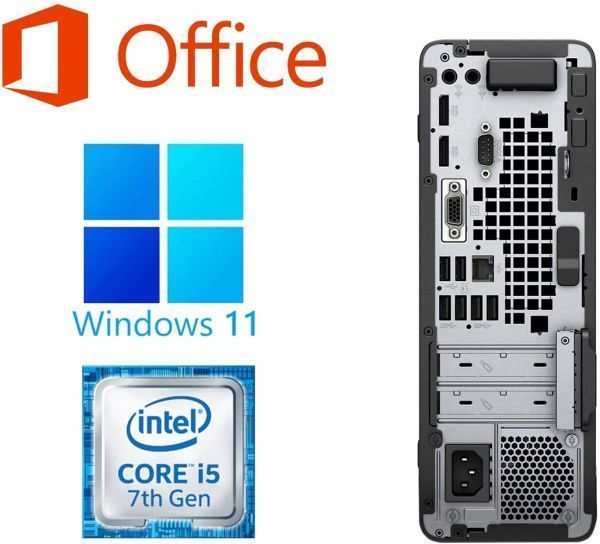 【サポート付き】HP 600G3 Windows11 大容量SSD:1TB 大容量メモリー:8GB Office 2019 Core i5 & 最新版 ゲーミングマウス X9 USB有線_画像2