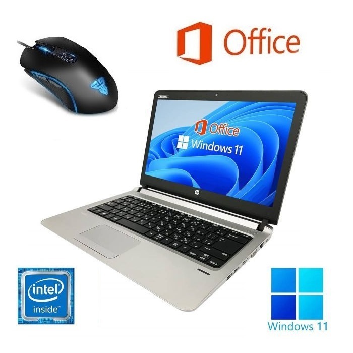 サポート付き】HP 430G3 Windows11 大容量メモリー:8GB 大容量SSD