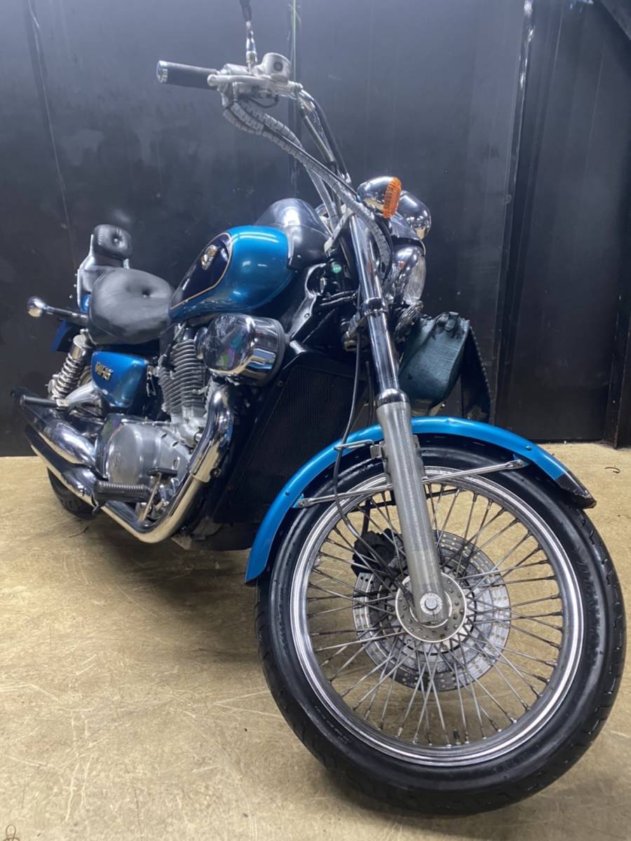 カワサキ バルカン1500 VNT50A 43402㎞ エンジン実働 1500㏄ 書類あり 大阪より 売り切り カスタム 検)ドラッグスター