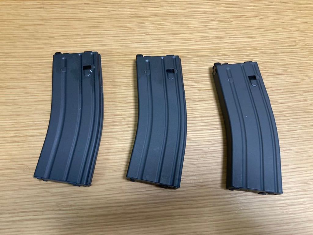 東京マルイ M4 ガスブローバック マガジン 3本セット 美品 検)ガスブロ